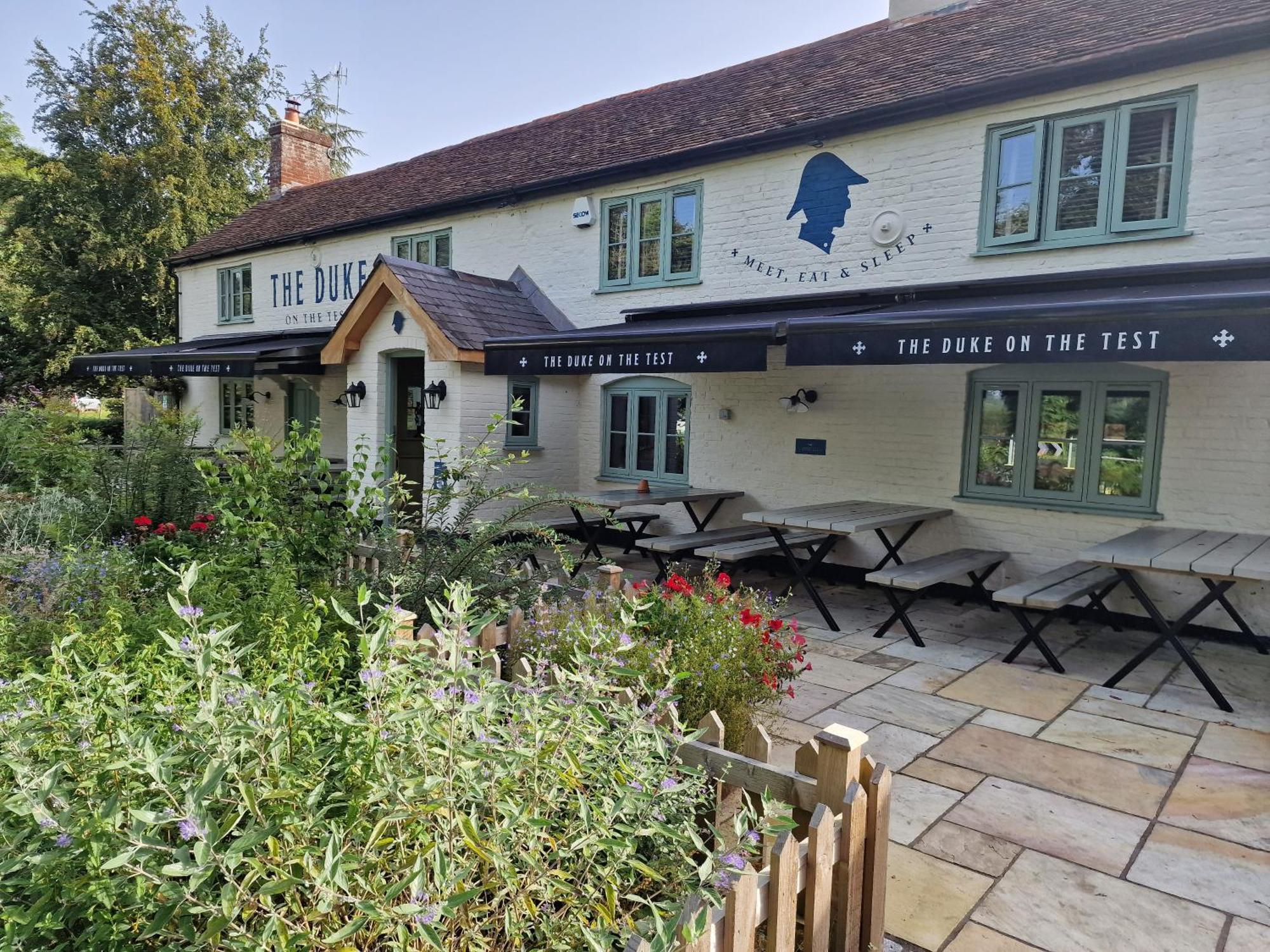 The Duke On The Test Bed & Breakfast Romsey Eksteriør bilde